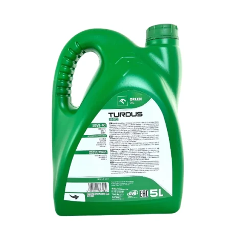 Orlen, Olej silnikowy Turdus 15W40 5l