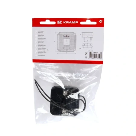 Kwadratowa lampa obrysowa LED 12/24V LA30137