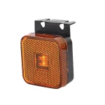 Lampa obrysowa LED kwadratowa 12/24V z przewodem i uchwytem LA30121