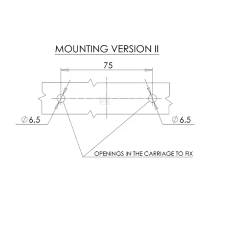 prawa lampa obrysowa LED LA30001