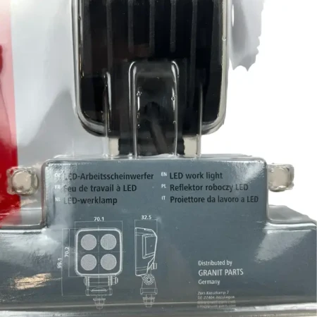 Reflektor roboczy LED, Granit, oświetlenie dalekiego pola,