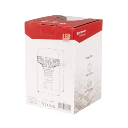 Lampa Błyskowa LED, 17W  Elastyczna LA20028