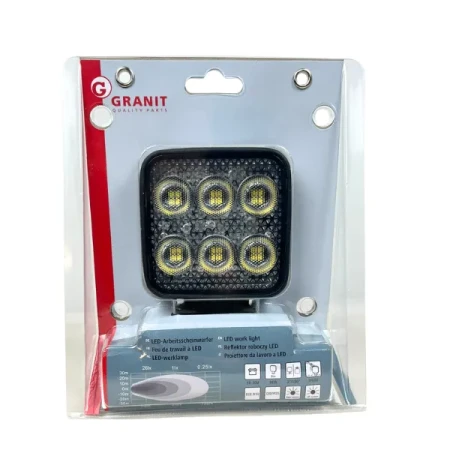 Reflektor roboczy LED, Granit, oświetlenie dalekiego pola