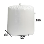 Worek foliowy, wkład big bag, worek na kiszonkę 280cmx430cm