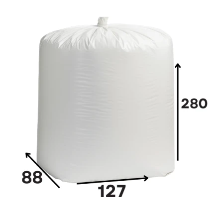 Worek foliowy, wkład big bag, worek na kiszonkę 280cmx430cm