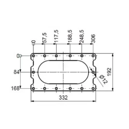 Pompa Płatów Obrotowa z ramą