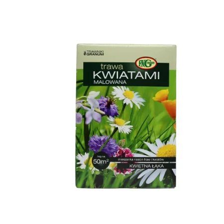 Trawa Kwiatami Malowana 1 Kg