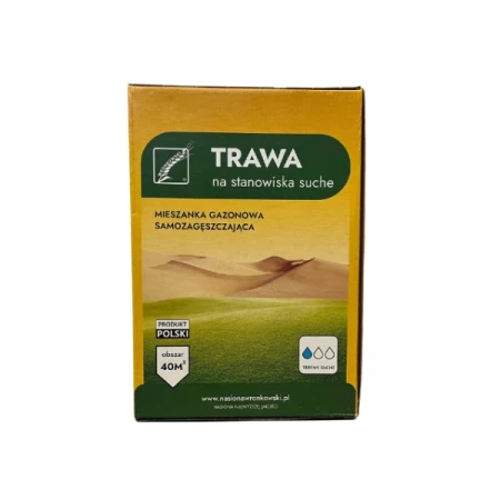 Trawa gazonowa na stanowiska suche 1 kg samozagęszczająca Wronkowski