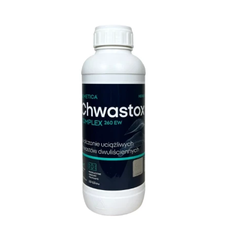 Chwastox Complex 260 EW chwasty w trawniku