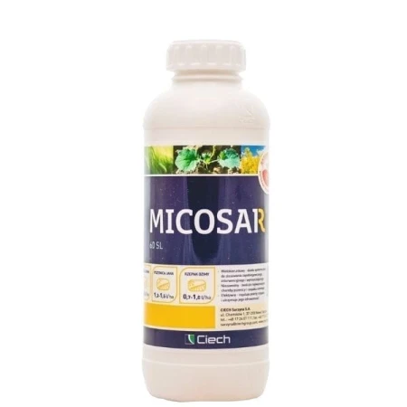 Środek grzybobójczy Micosar 60 SL 1L Rzepak, pszenica ozima