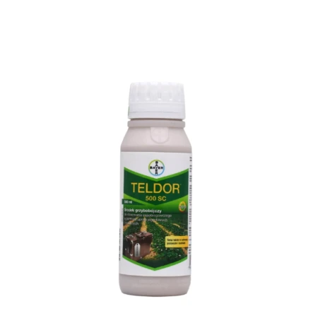 Ochrona fungicydowa malin, truskawek, tulipan Teldor 500 SC 0,5L