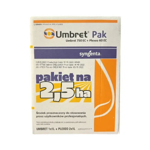 Przejdź do produktu Umbret Pak (Umbret 750 EC 1L + Plexeo 60 EC 2L)