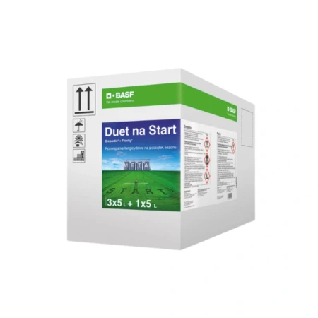 Rozwiązanie fungicydowe na początek sezonu Duet na Start (3X5L + 1X5L) 20 ha