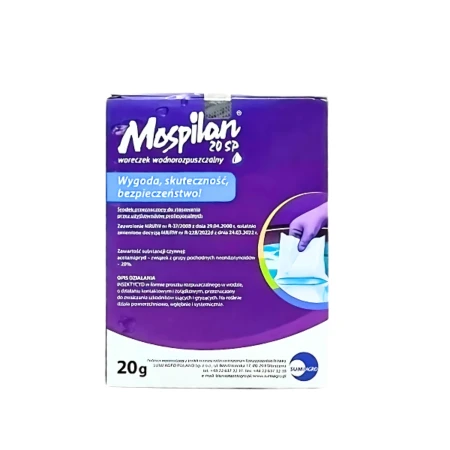 Owadobójczy Mospilan 20 SP 20g zawalcza mszyce, rzepak