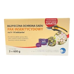 Pak Insektycydowy  Mospilan 20 SP 3 x 600G + Sekator Fiskars GRATIS