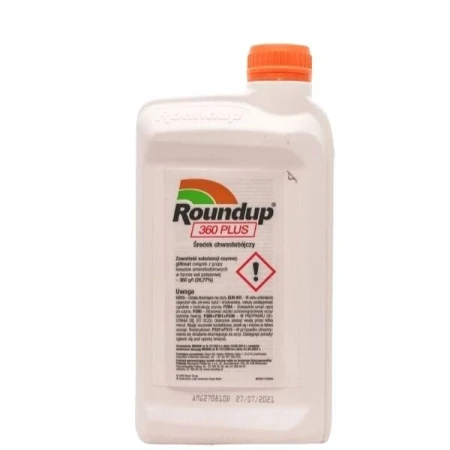 Herbicyd totalny Roundup 360 Plus 1L Środek chwastobójczy