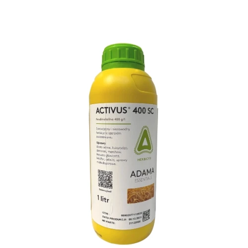 Przejdź do produktu Pendimetalina ACTIVUS 400 SC 1L Herbicyd