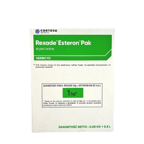 Przejdź do produktu Środek chwastobójczy w zbożach ozimych Rexade Pax 1Ha 0,05 KG + Esteron 0,5 L