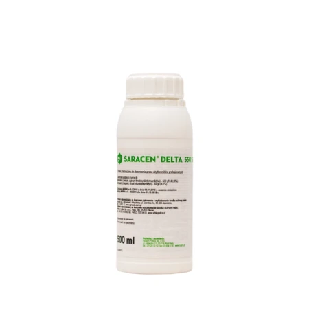 Herbicyd do stosowania w zbożach ozimych Saracen Delta 550 SC 0,5L