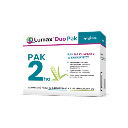Lumax Duo Pak 2ha Na Chwasty w Kukurydzy