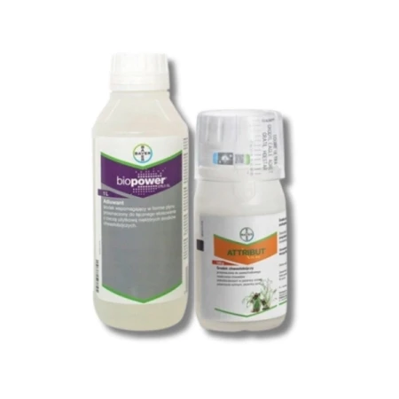 Pakiet herbicydowy Attribut 70 SG 120 G + Biopower 276,5 SL 1L