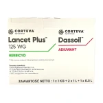 Herbicyd selektywny Lancet Plus 125 WG na 5 Ha 1Kg + Dassoil 2.5L
