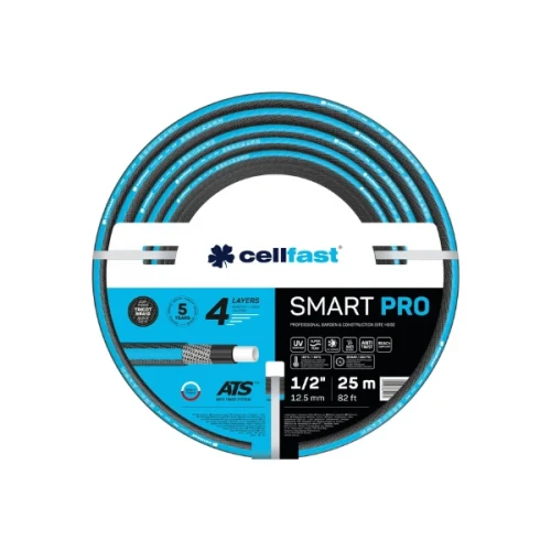Przejdź do produktu Wąż ogrodowy 4 warstwowy SMART PRO ATS 1" (25 mm) 10 mb CELLFAST 13-434