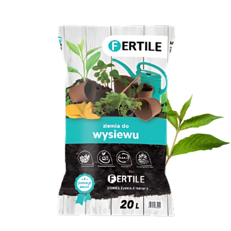 Przejdź do produktu Ziemia do wysiewu i pikowania 20l Fertile