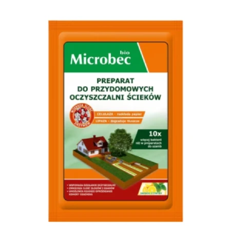 Aktywator do przydomowych oczyszczalni ścieków Microbec Bio, 35g