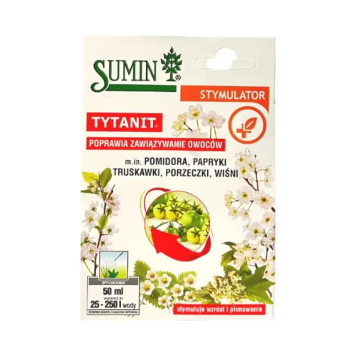 Przejdź do produktu Tytanit 50Ml Stymulator, pomidor, papryka od Sumin
