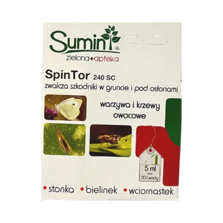 SpinTor 240 SC 5Ml na stonkę, bielinek, wciornastek