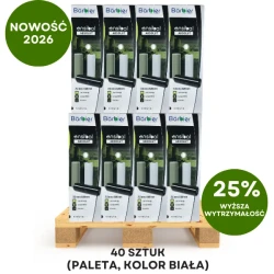 Folia Do Sianokiszonki ENSIBAL ABSOLUT 750mm x 1500M Biała 7-warstwowa BARBIER