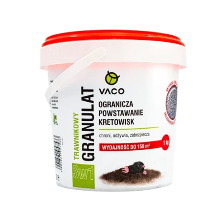 ECO Skuteczny nawóz ograniczający powstawanie kretowisk 1Kg VACO