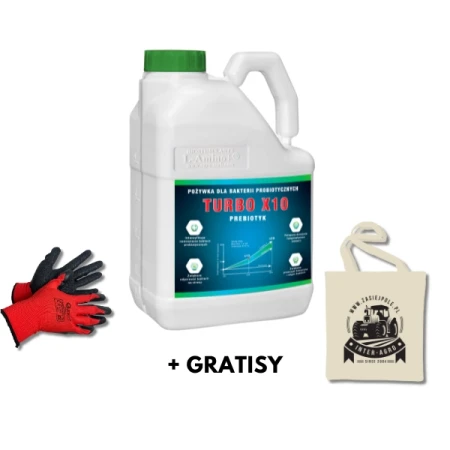 Pożywka i antystresant dla bakterii probiotycznych Turbo x10 Prebiotyk