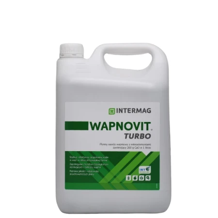 Nawóz z dużą zawartością wapna Wapnovit Turbo 5L