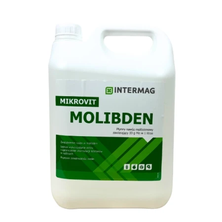 Mikrovit Molibden 5L - nawóz dolistny