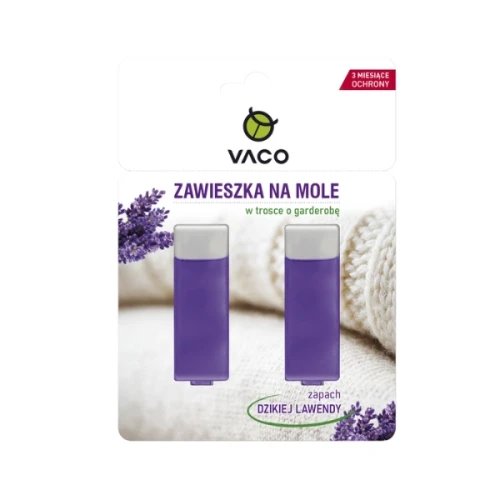 Przejdź do produktu Zawieszki na mole ubraniowe z żelu (LAVENDER) 2 Sztuki