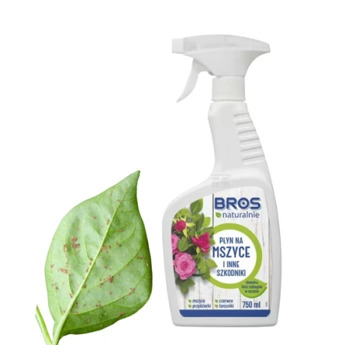 Przejdź do produktu Płyn na mszyce i inne szkodniki Bros NATURALNIE, 750ml