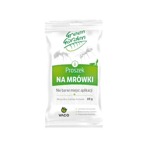 Przejdź do produktu Proszek na mrówki 60G VACO GREEN GARDEN
