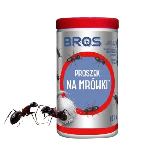 Przejdź do produktu Proszek na mrówki, trutka, Bros, 100g,