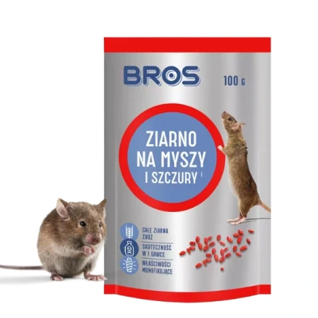 Ziarno na myszy i szczury, 100g - doypack