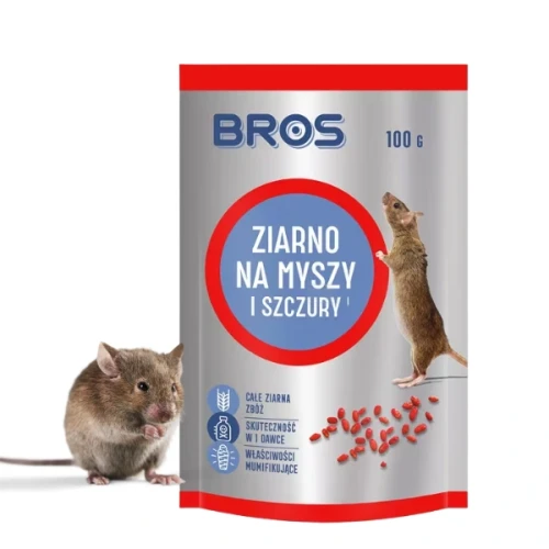 Przejdź do produktu Ziarno na myszy i szczury, 100g - doypack