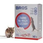 Ziarno na myszy i szczury, 140g, BROS