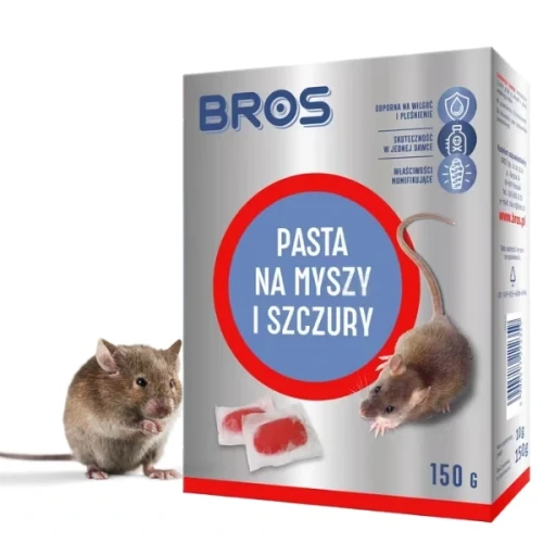 Przejdź do produktu Pasta na myszy i szczury 150 g, BROS