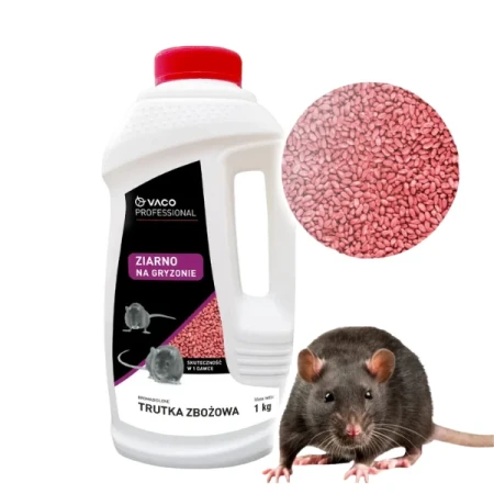 Ziarno na myszy i szczury 1Kg VACO PROFESSIONAL