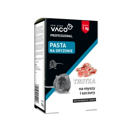 Pasta na myszy i szczury niebieska 1kg VACO PROFESSIONAL