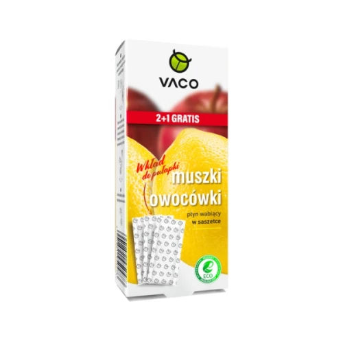 Przejdź do produktu Eco wkład, płyn na muszki owocówki 3 Szt VACO