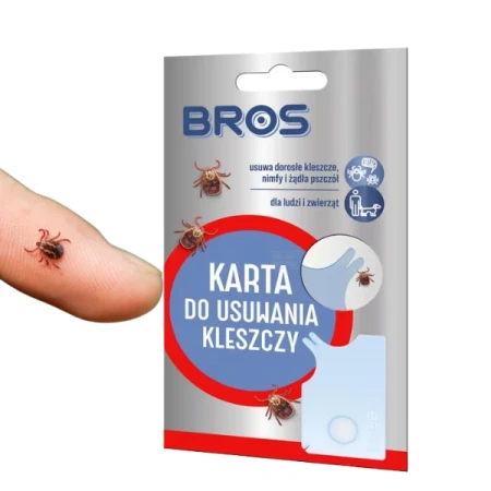 Karta do usuwania kleszczy, BROS
