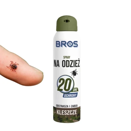 Spray na odzież, na komary i kleszcze BROS, 90 ml
