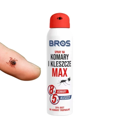 Przejdź do produktu Spray na komary i kleszcze MAX BROS 90 ml